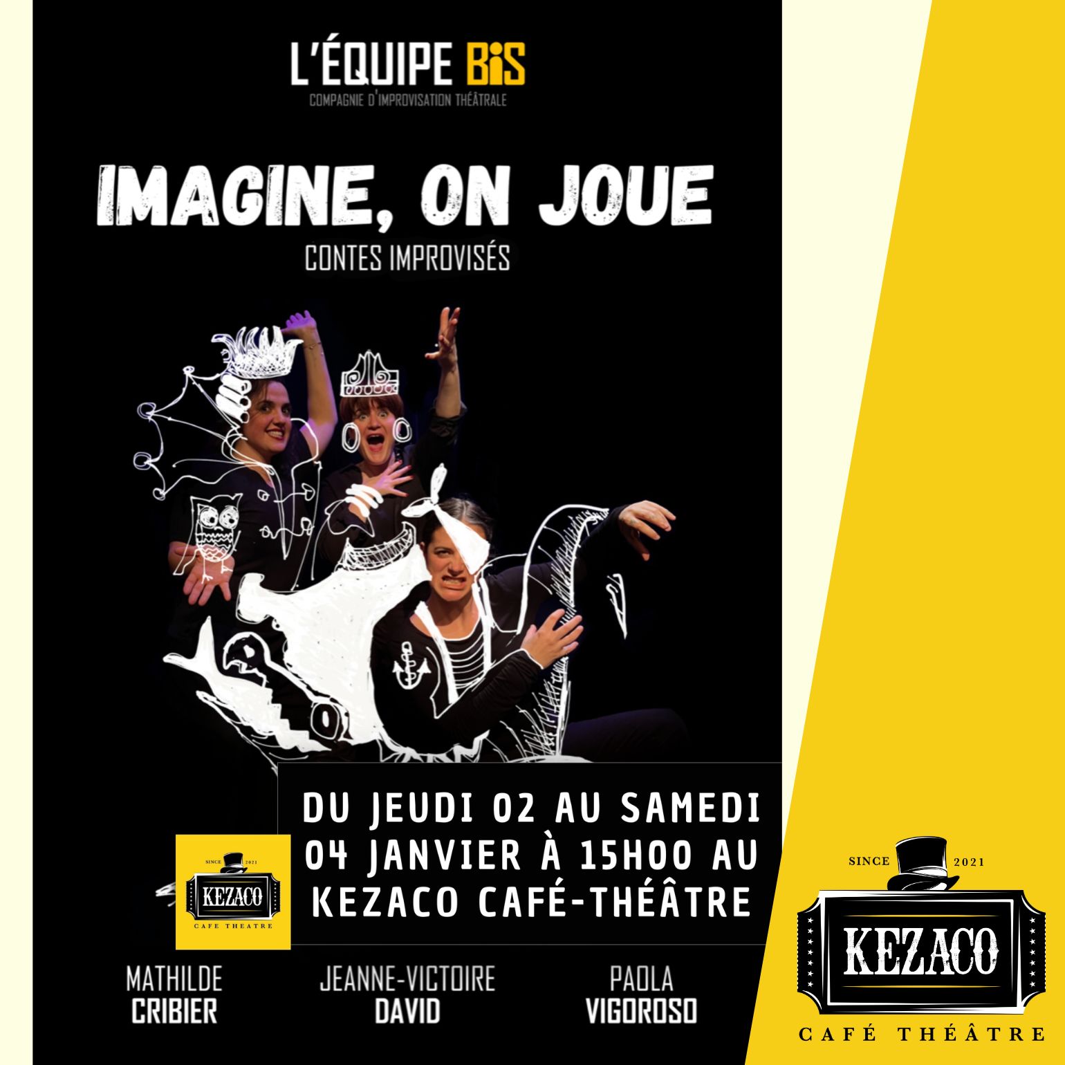 Imagine, on joue