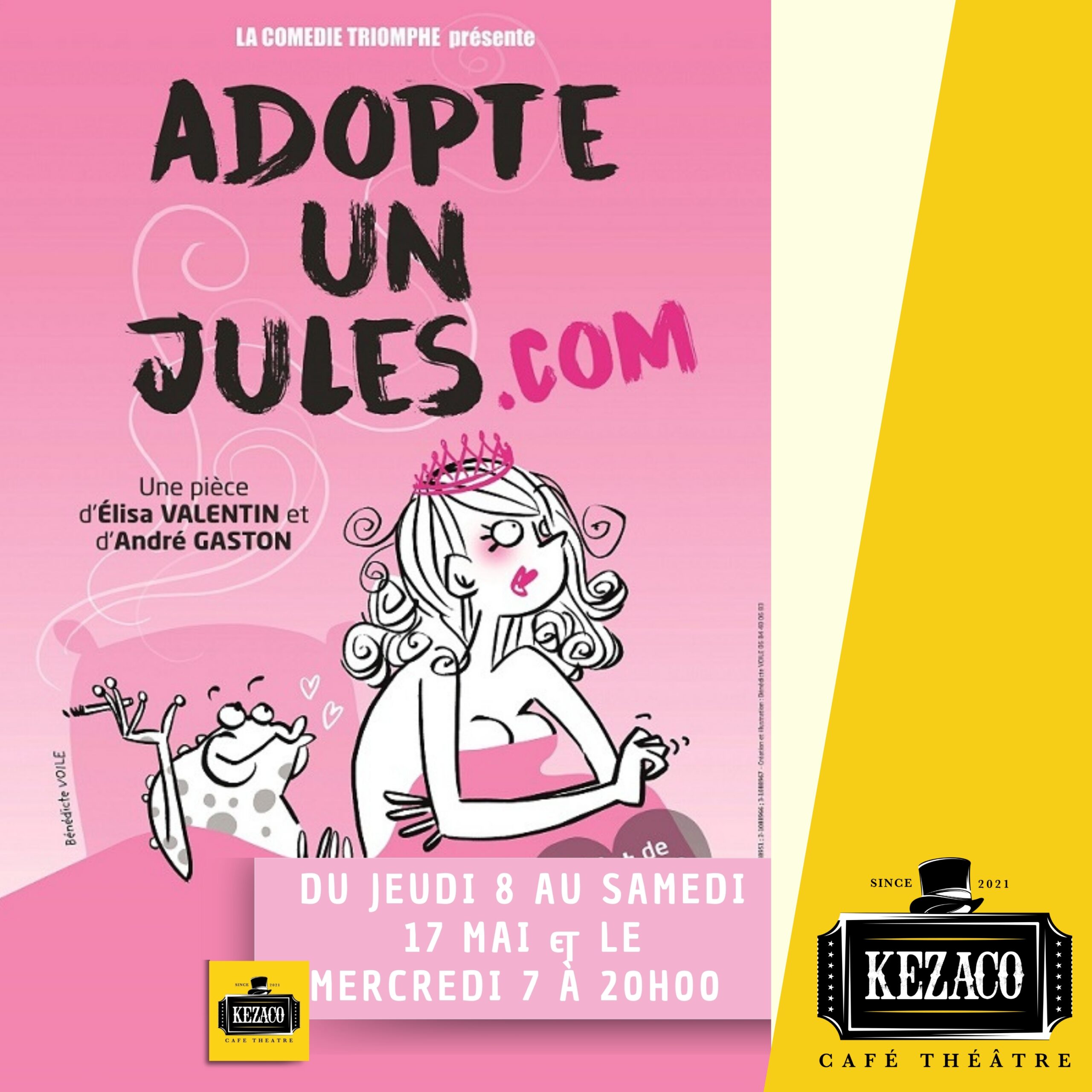 Adopte un jules.com Du 7 au 17 mai 2025