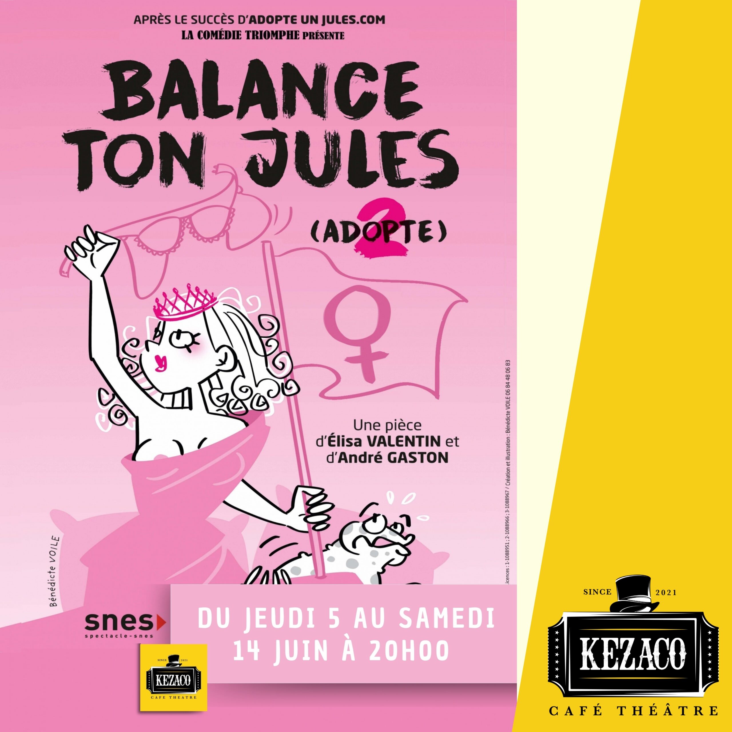 Balance ton Jules Du 5 au 14 juin 2025